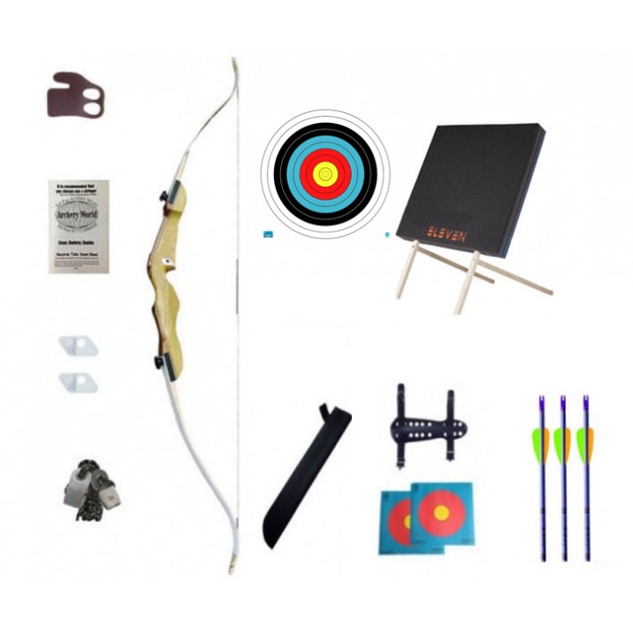 Archery Leisure Recurve Kit 105 (Junior) 58" with Target Set